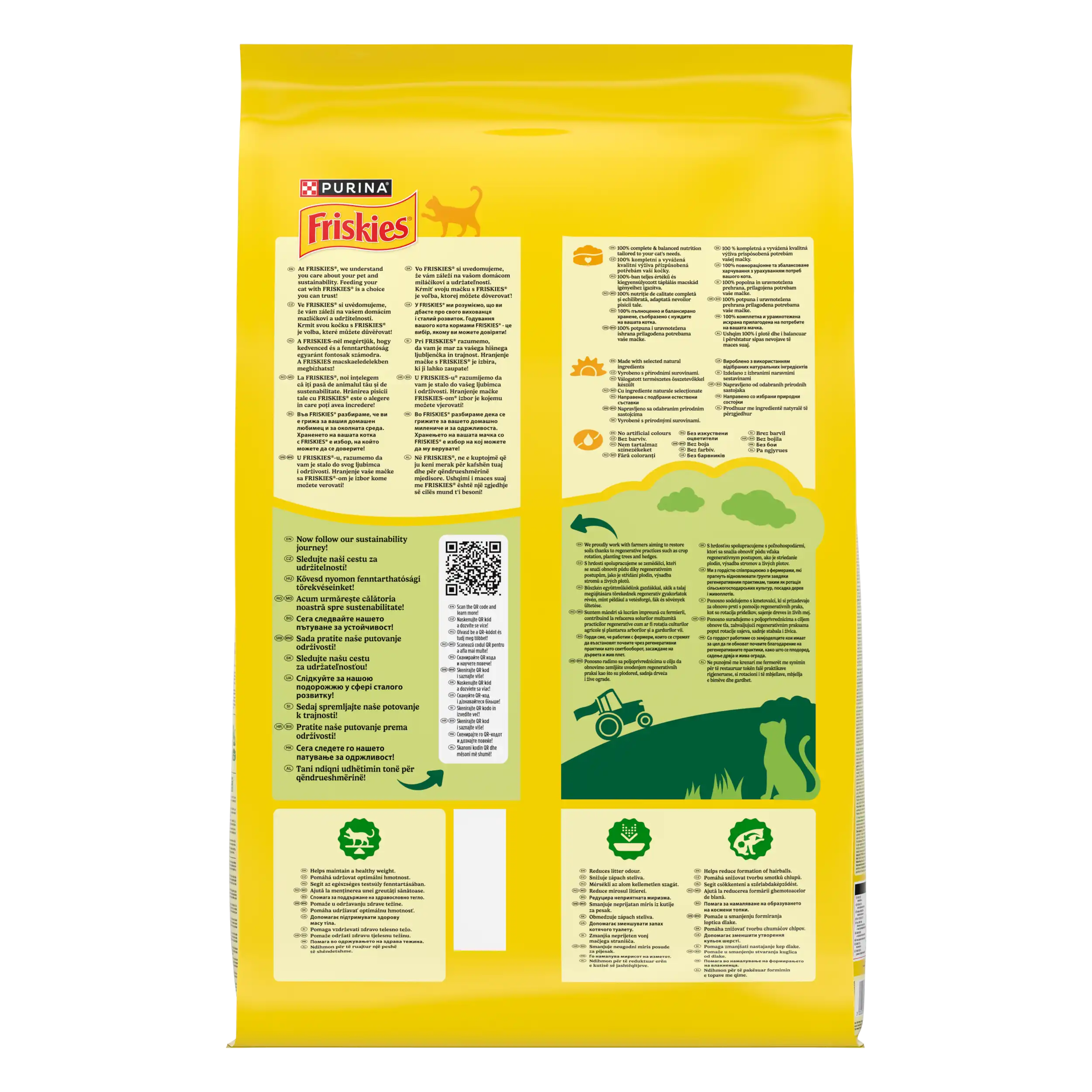 Purina Friskies Indoor cu Pui și Legume Pisici 10kg