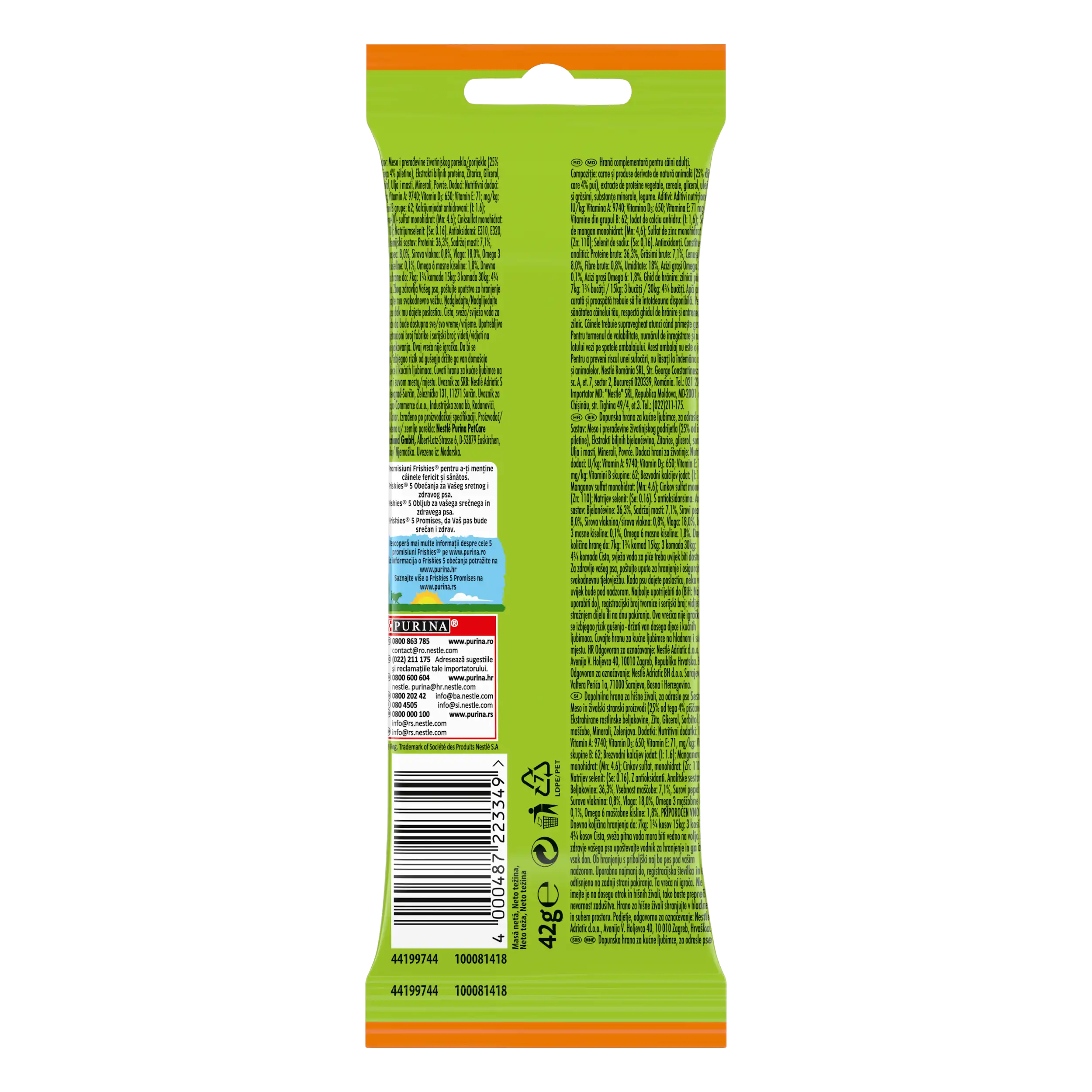 Purina Friskies Picnic cu Pui Câini 42g