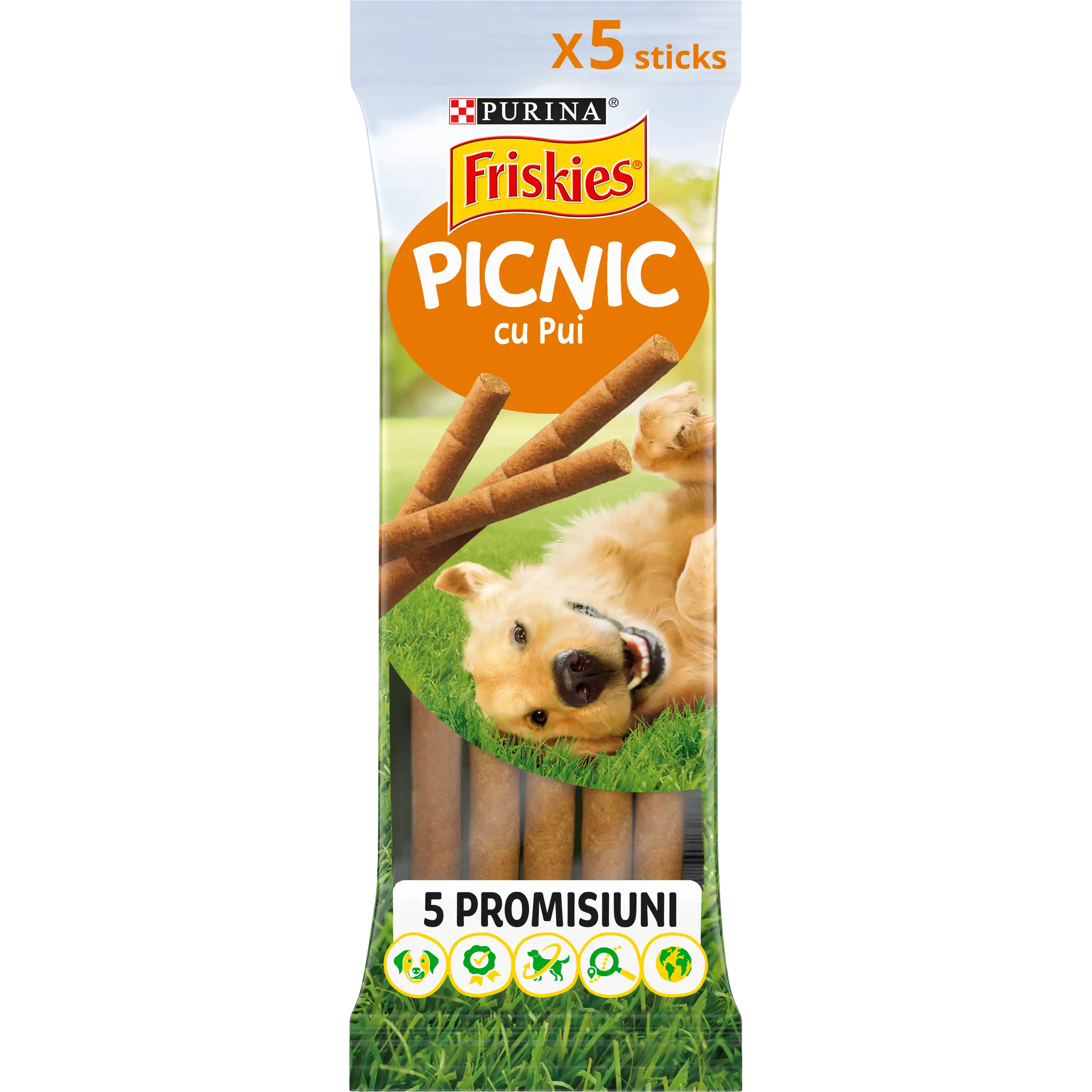 Purina Friskies Picnic cu Pui Câini 42g