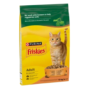 Purina Friskies Adult cu Pui și Legume Pisici 10kg