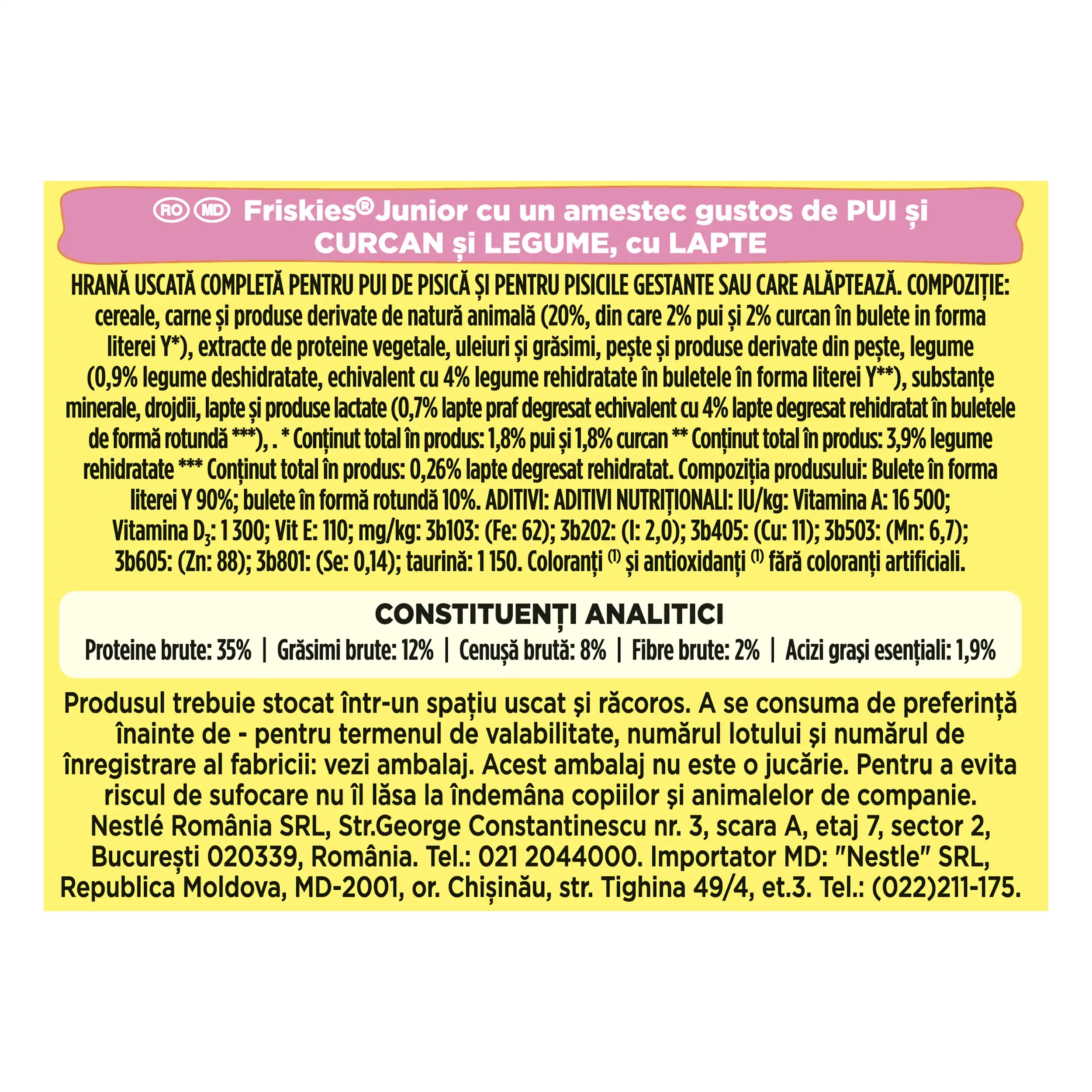 Purina Friskies Junior Pisici 10kg