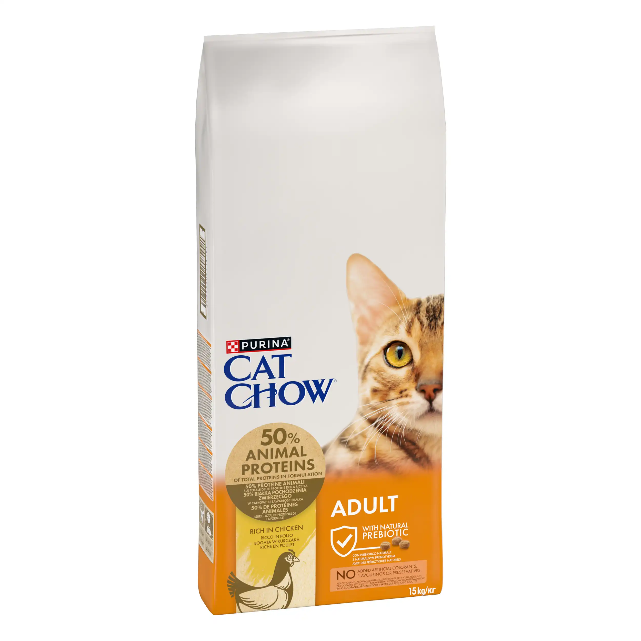 Purina Cat Chow Adult cu Pui Pisici 15kg