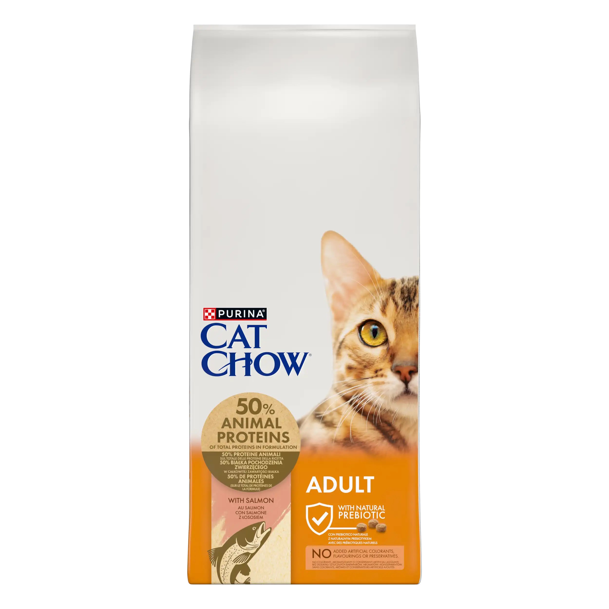 Purina Cat Chow Adult cu Somon Pisici 15kg
