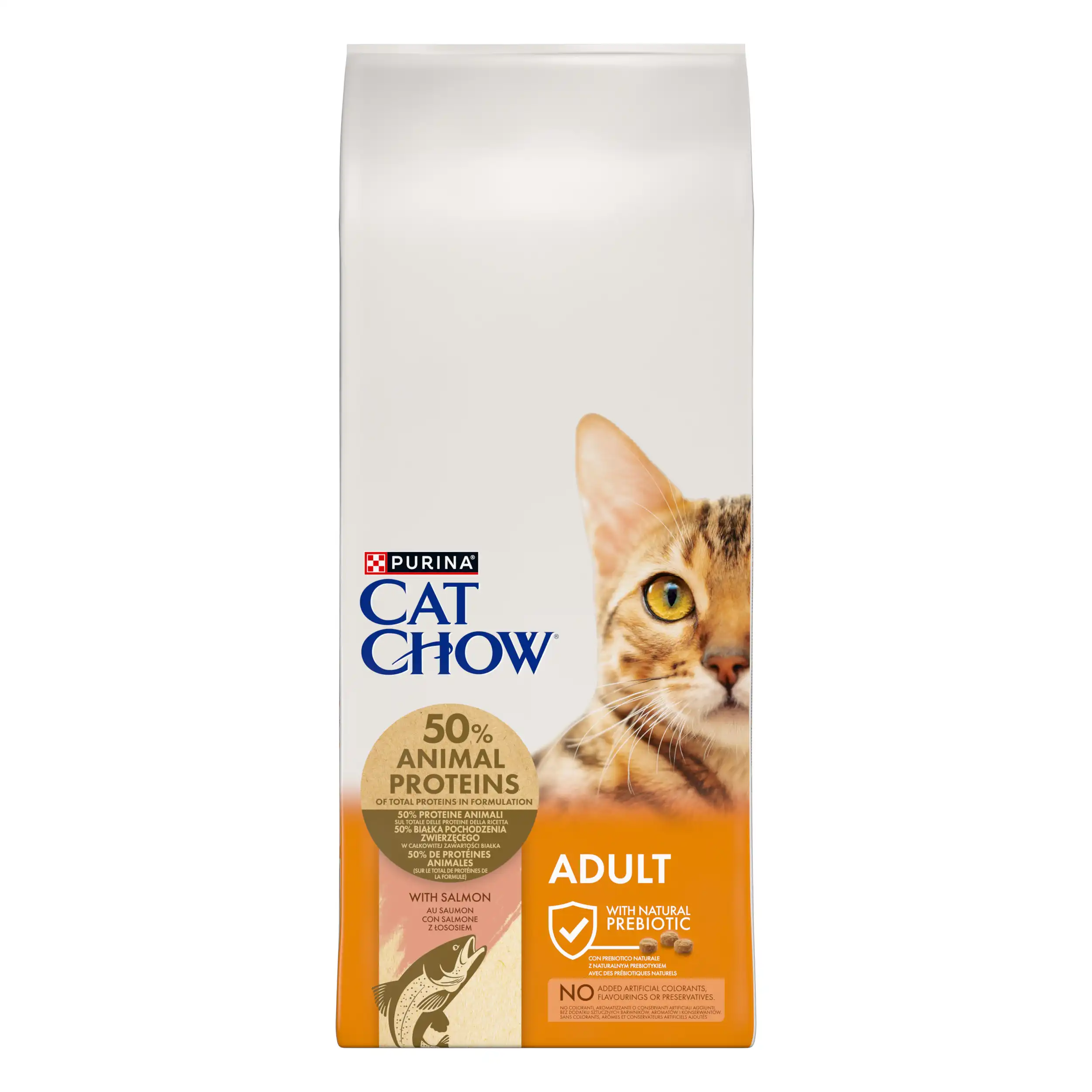 Purina Cat Chow Adult cu Somon Pisici 15kg