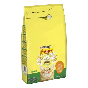 Purina Friskies Adult Indoor cu Pui și Legume Pisici 1.5kg