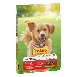 Purina Friskies Active cu Vită Câini 10kg