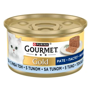 Purina Gourmet Gold Pate cu Ton Conservă de Pisici 85g