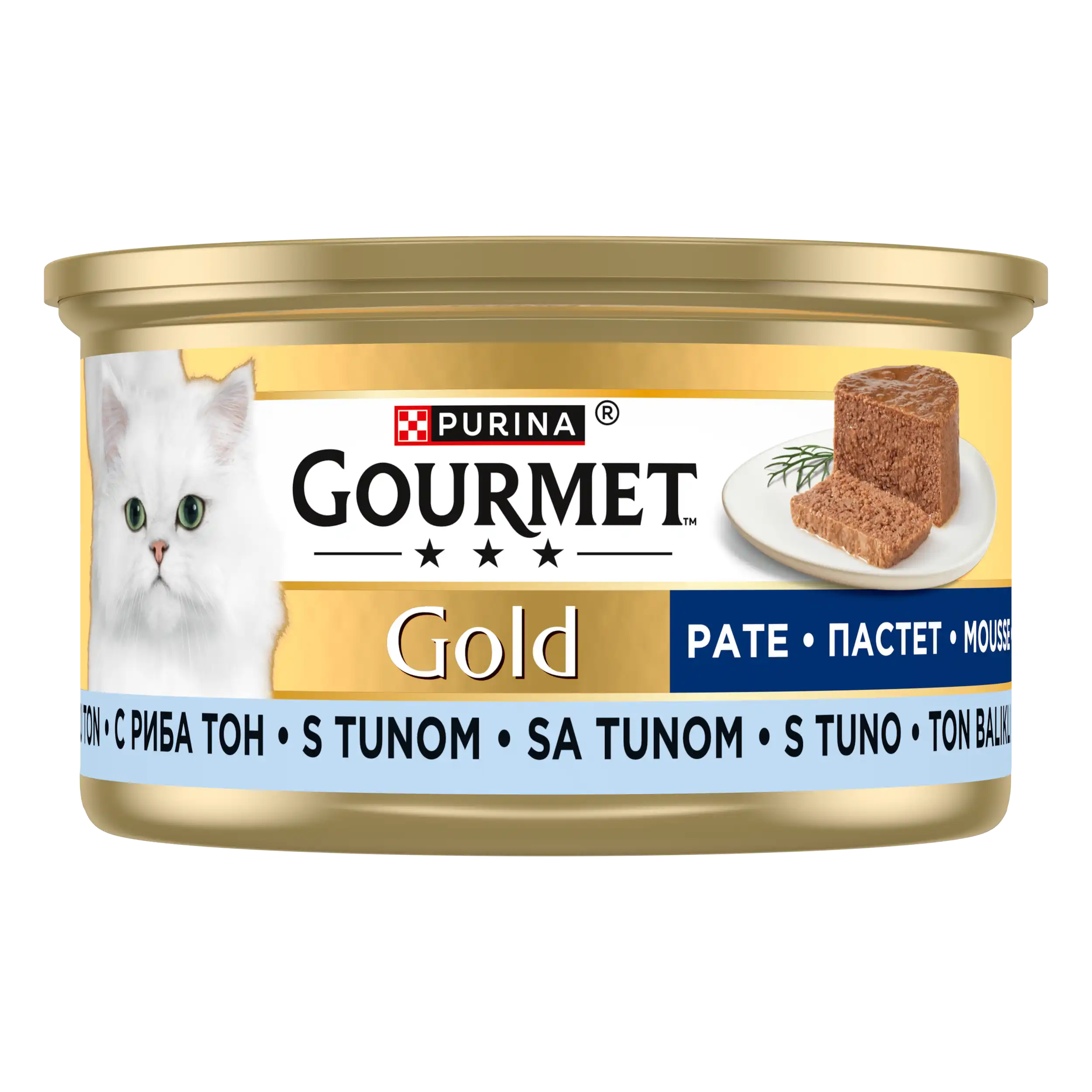 Purina Gourmet Gold Pate cu Ton Conservă de Pisici 85g
