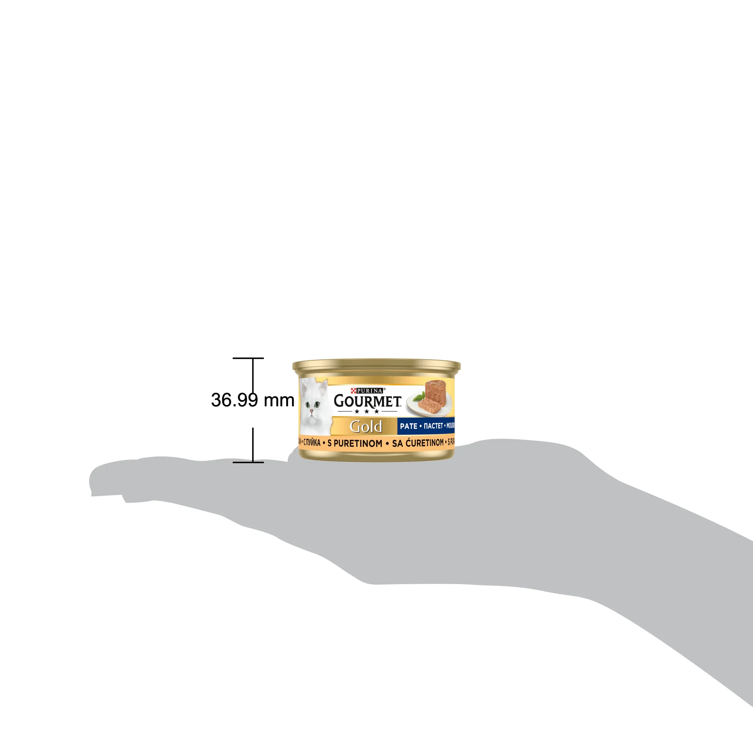 Purina Gourmet Gold Pate cu Curcan Pisici 85g