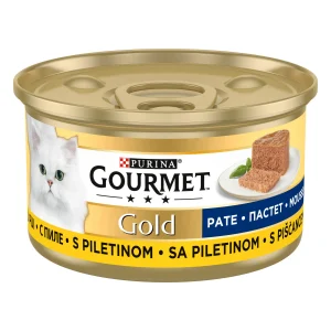 Purina Gourmet Gold Pate cu Pui Pisici 85g