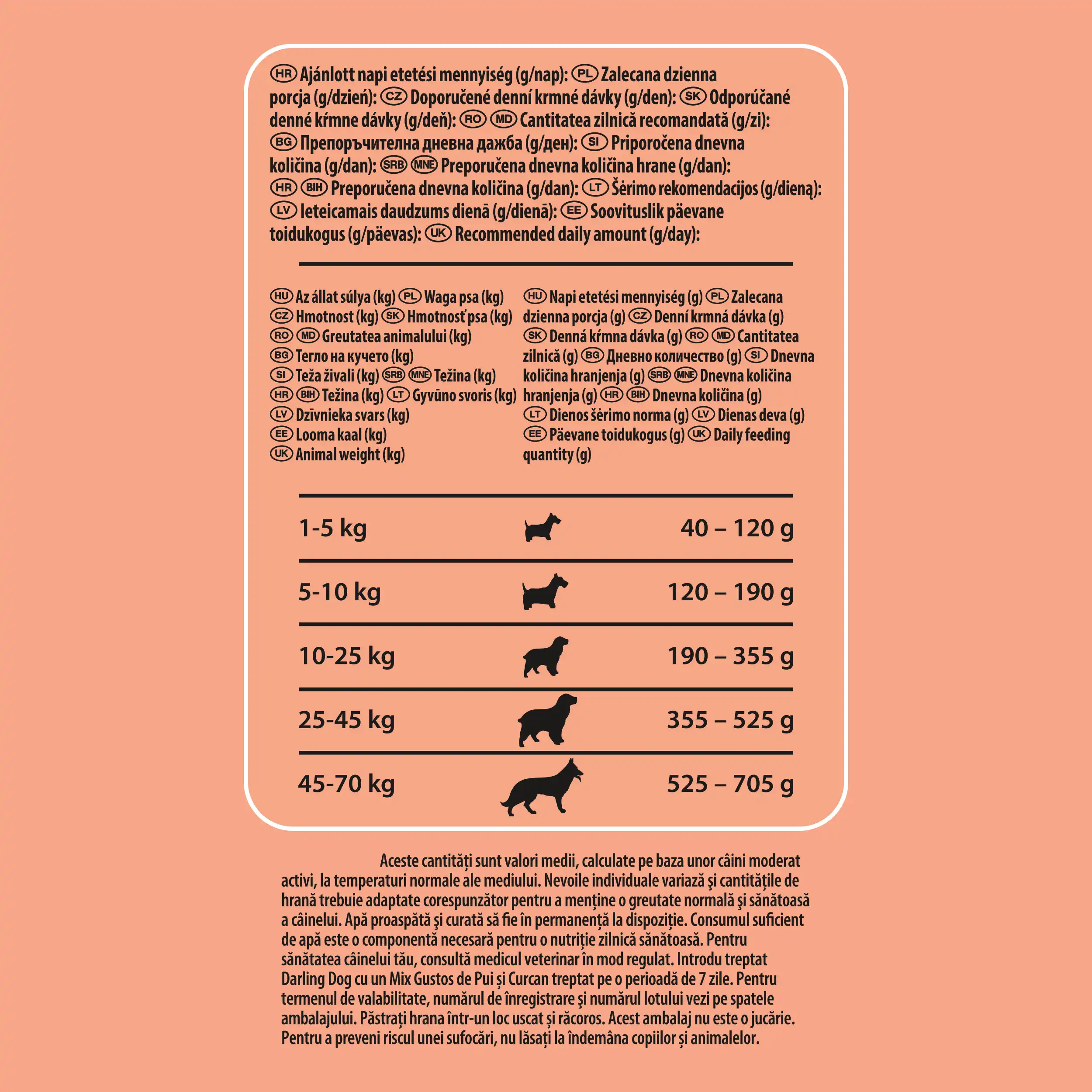 Purina Darling Adult cu Vită Pui și Legume Câini 10kg