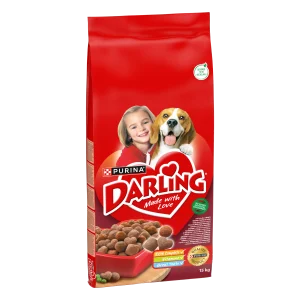 Purina Darling Adult cu Vită Pui și Legume Câini 15kg