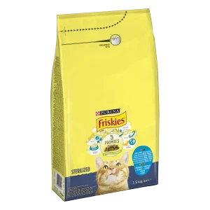 Purina Friskies Adult Sterile cu Somon și Legume Pisici 1.5kg