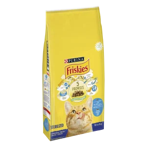 Purina Friskies Adult Sterile cu Somon și Legume Pisici 10kg