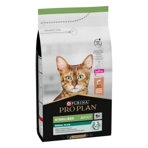 Purina Pro Plan Sterilised Adult 1+ Renal Plus Somon Pisici 1.5kg