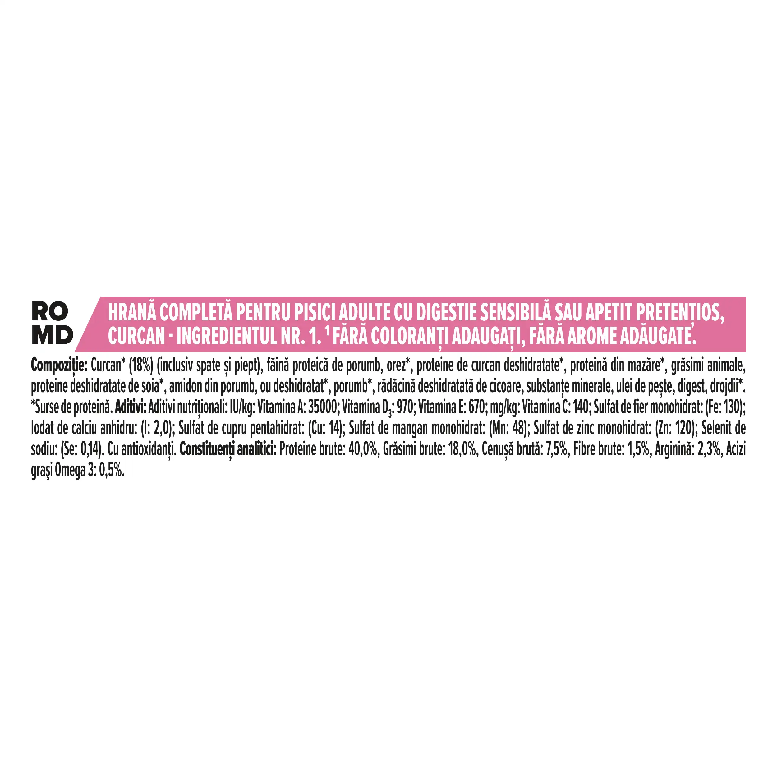 Purina Pro Plan Adult 1+ Delicate Digestion Curcan Pisici 10kg