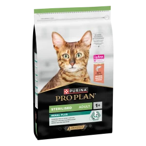 Purina Pro Plan Sterilised Adult 1+ Renal Plus Somon Pisici 10kg