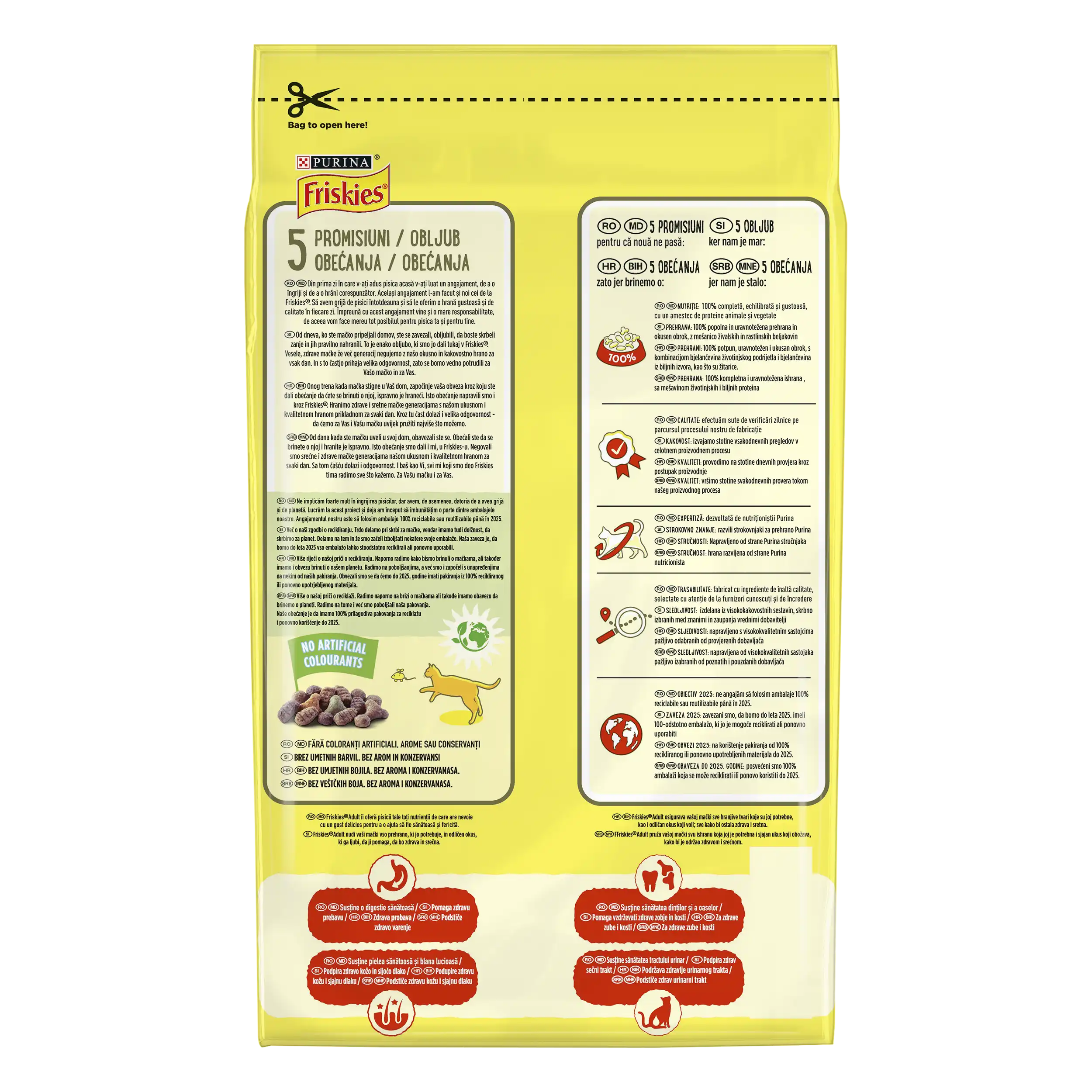 Purina Friskies Pisica Somon & Legume Pisici 1.5kg
