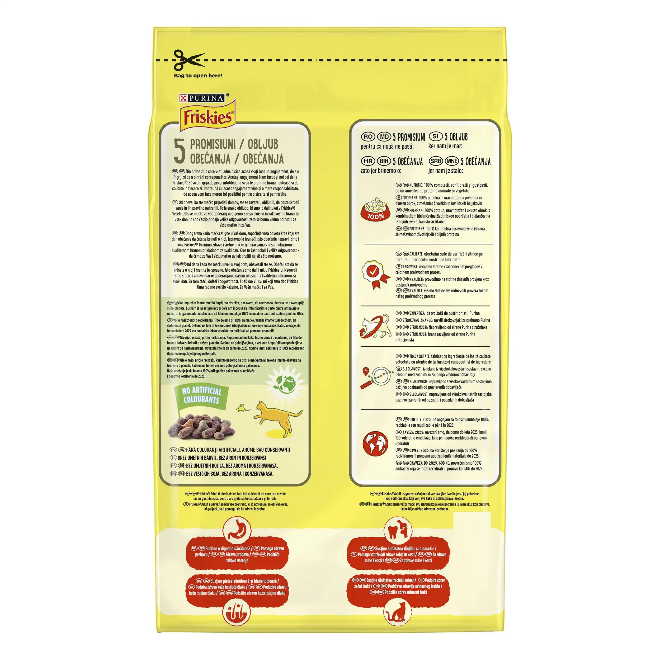 Purina Friskies Pisica Somon & Legume Pisici 1.5kg