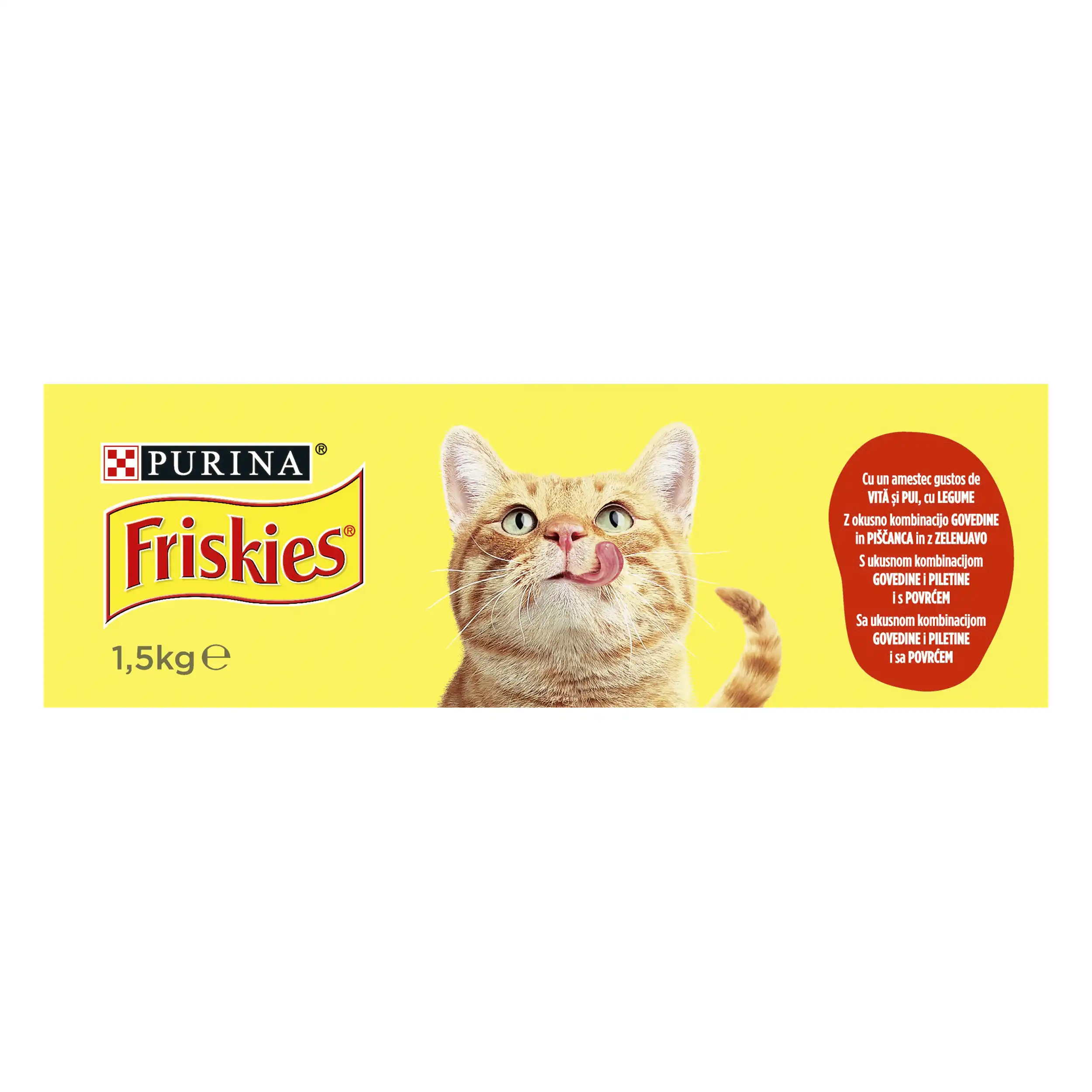 Purina Friskies Pisica Somon & Legume Pisici 1.5kg