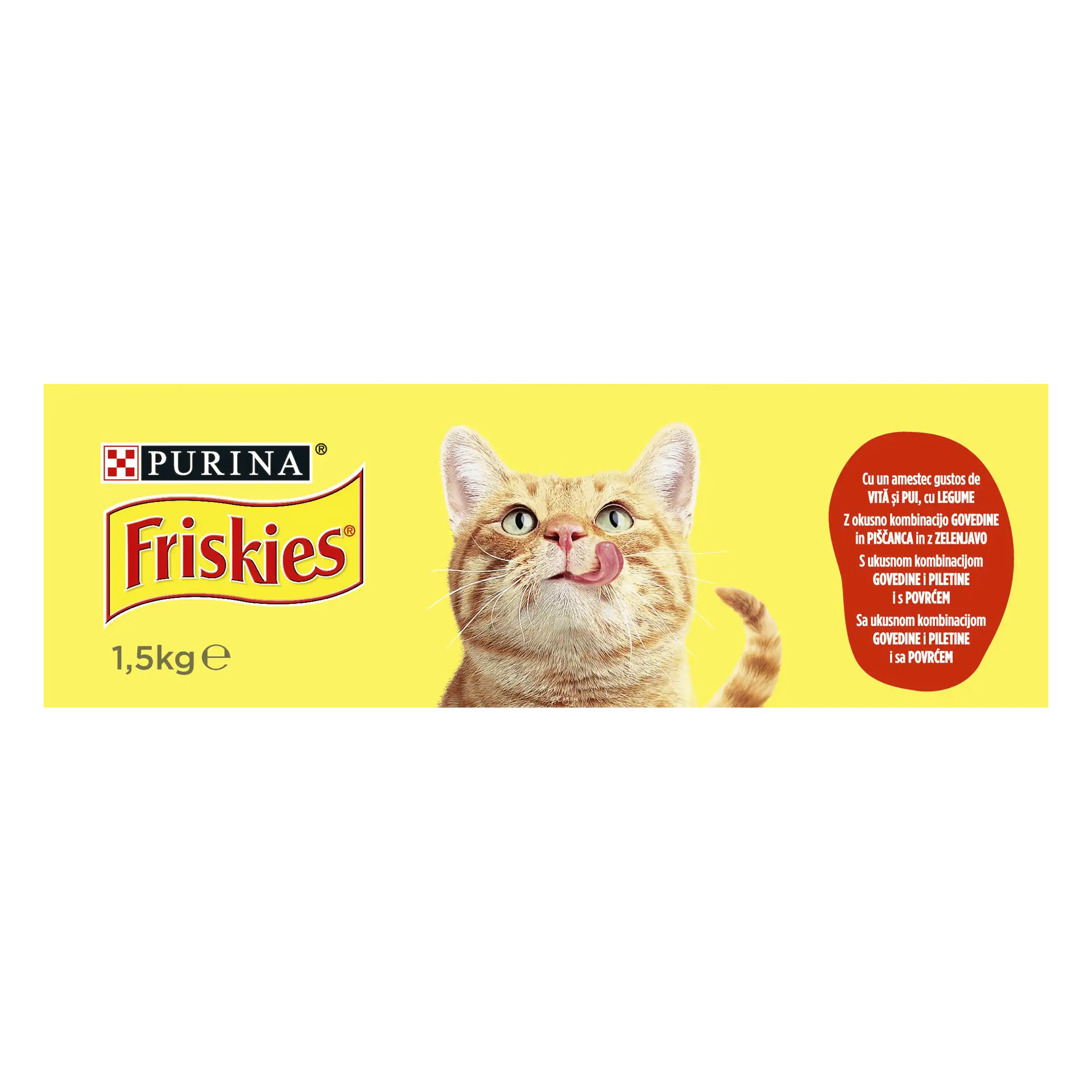 Purina Friskies Pisica Somon & Legume Pisici 1.5kg