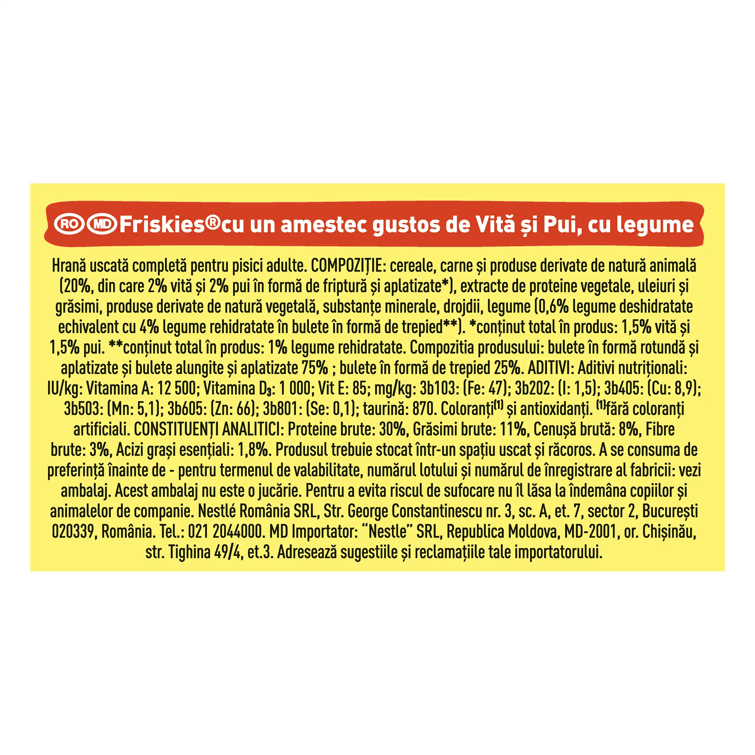 Purina Friskies Pisica Somon & Legume Pisici 1.5kg