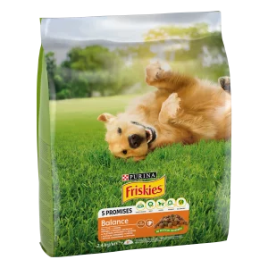 Purina Friskies Adult Balance cu Pui și Legume Câini 2.4kg