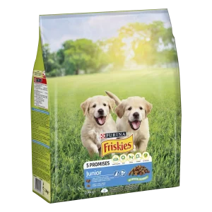 Purina Friskies Junior cu Pui și Legume Câini 2.4kg