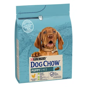 Purina Dog Chow Junior Talie Medie cu Pui Câini 2.5kg