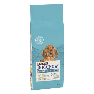 Purina Dog Chow Junior Talie Medie cu Pui Câini 14kg