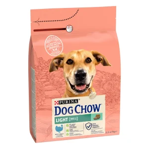 Purina Dog Chow Light cu Curcan Câini 2.5kg