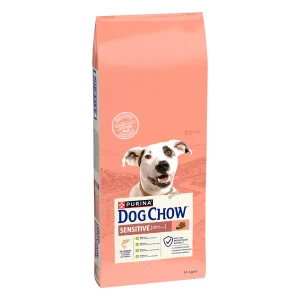Purina Dog Chow Sensitive cu Somon Câini 14kg