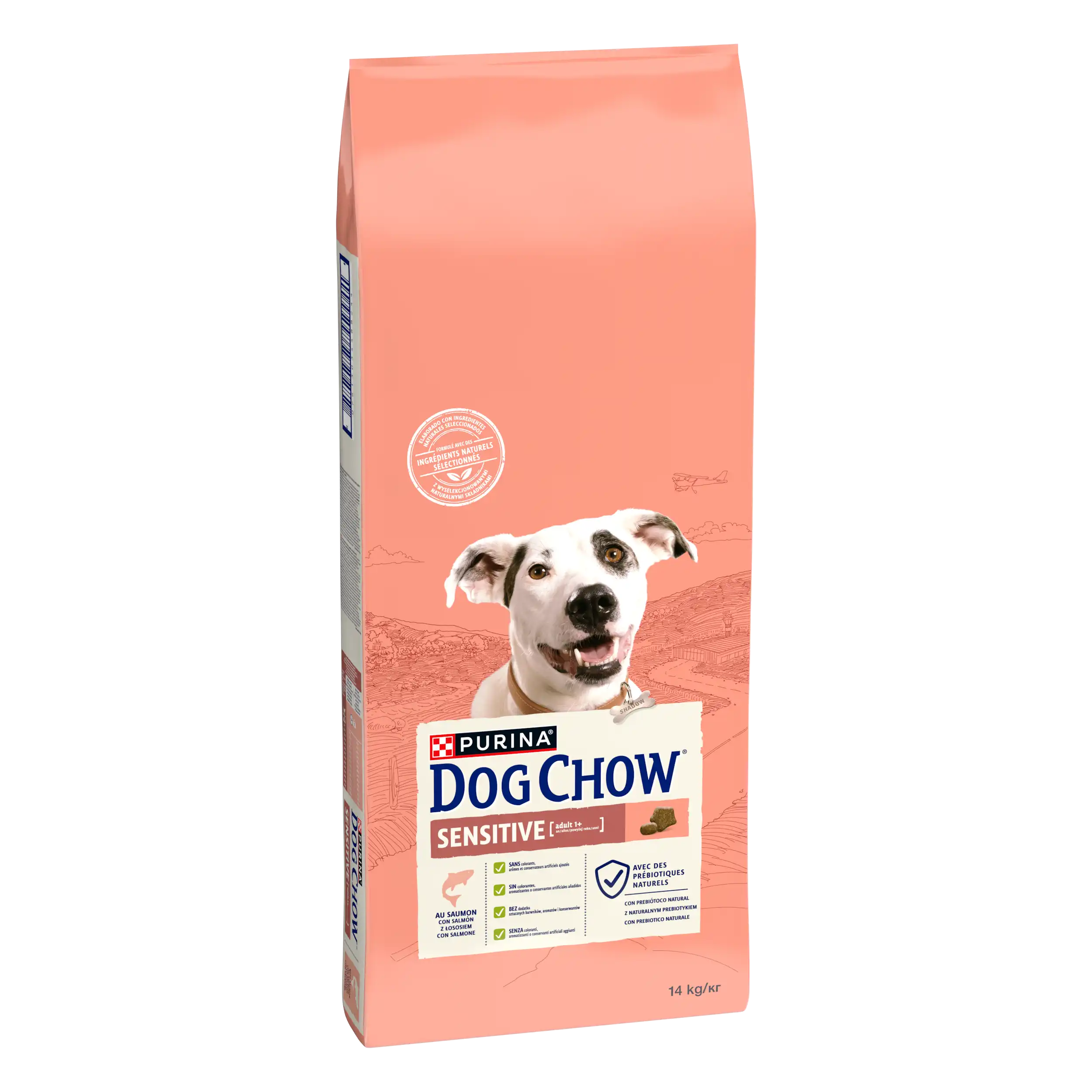 Purina Dog Chow Sensitive cu Somon Câini 14kg