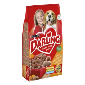 Purina Darling Adult cu Pui și Legume Câini 10kg