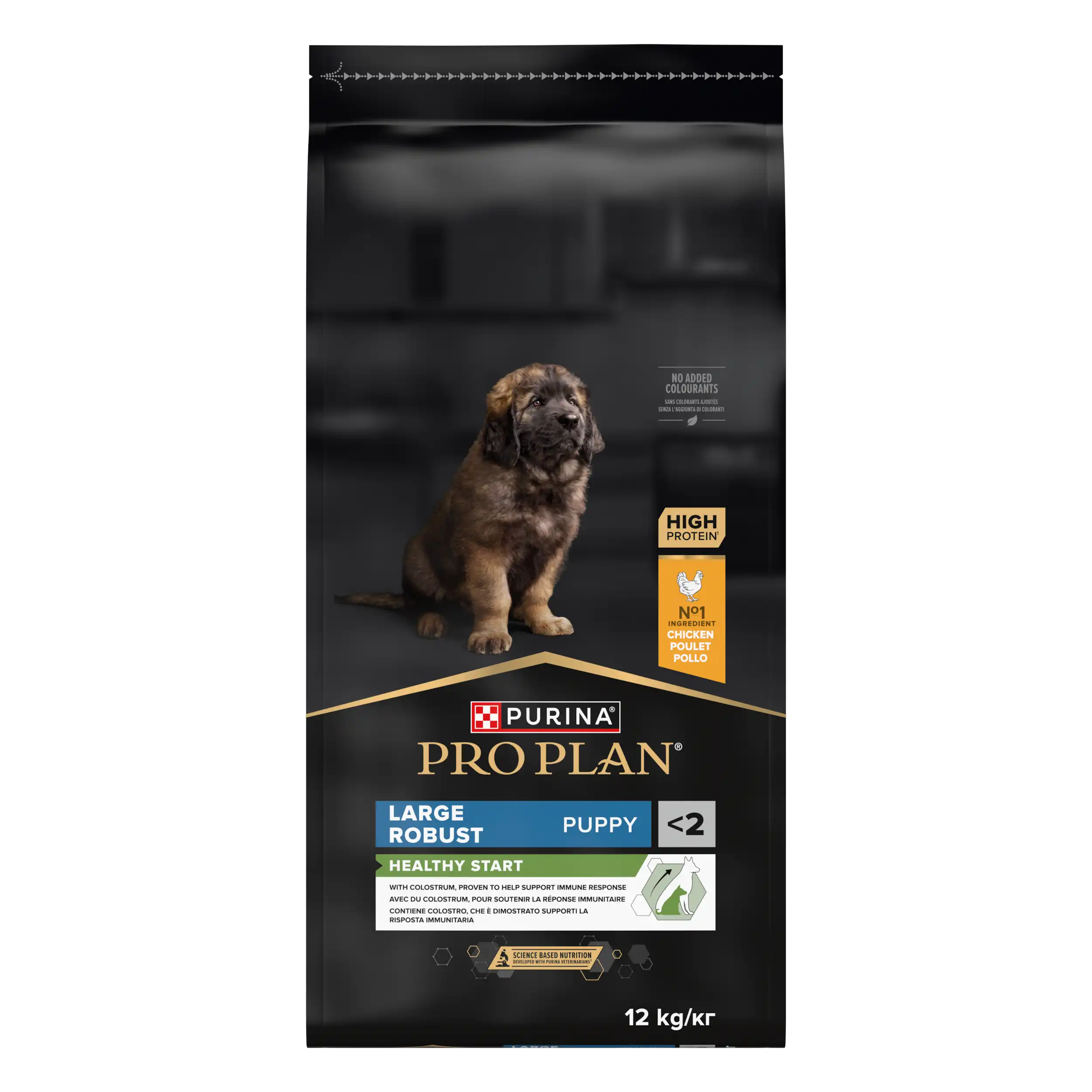 Purina Pro Plan Puppy Healthy Start Talie Mare Robustă Pui Câini 12kg