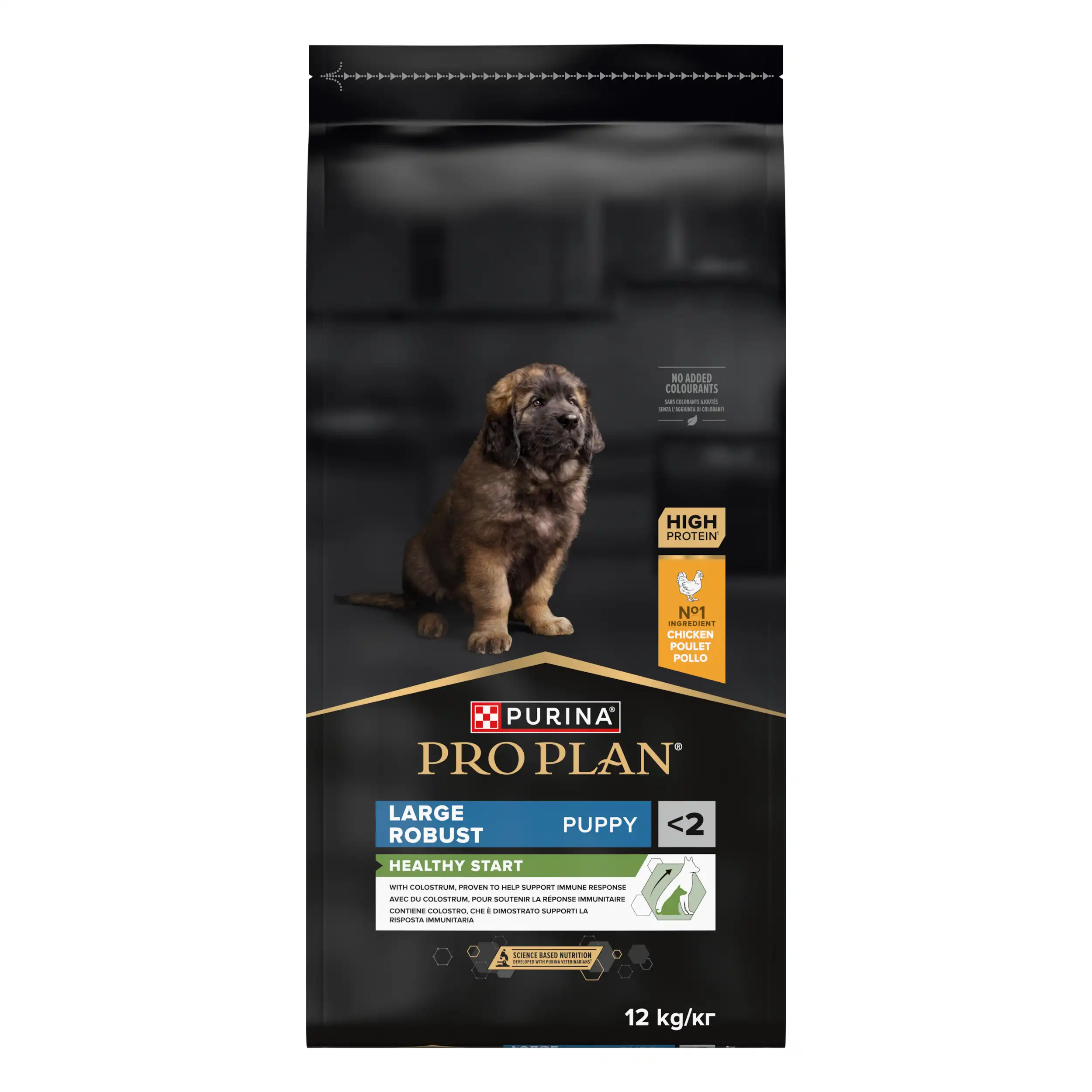 Purina Pro Plan Puppy Healthy Start Talie Mare Robustă Pui Câini 12kg