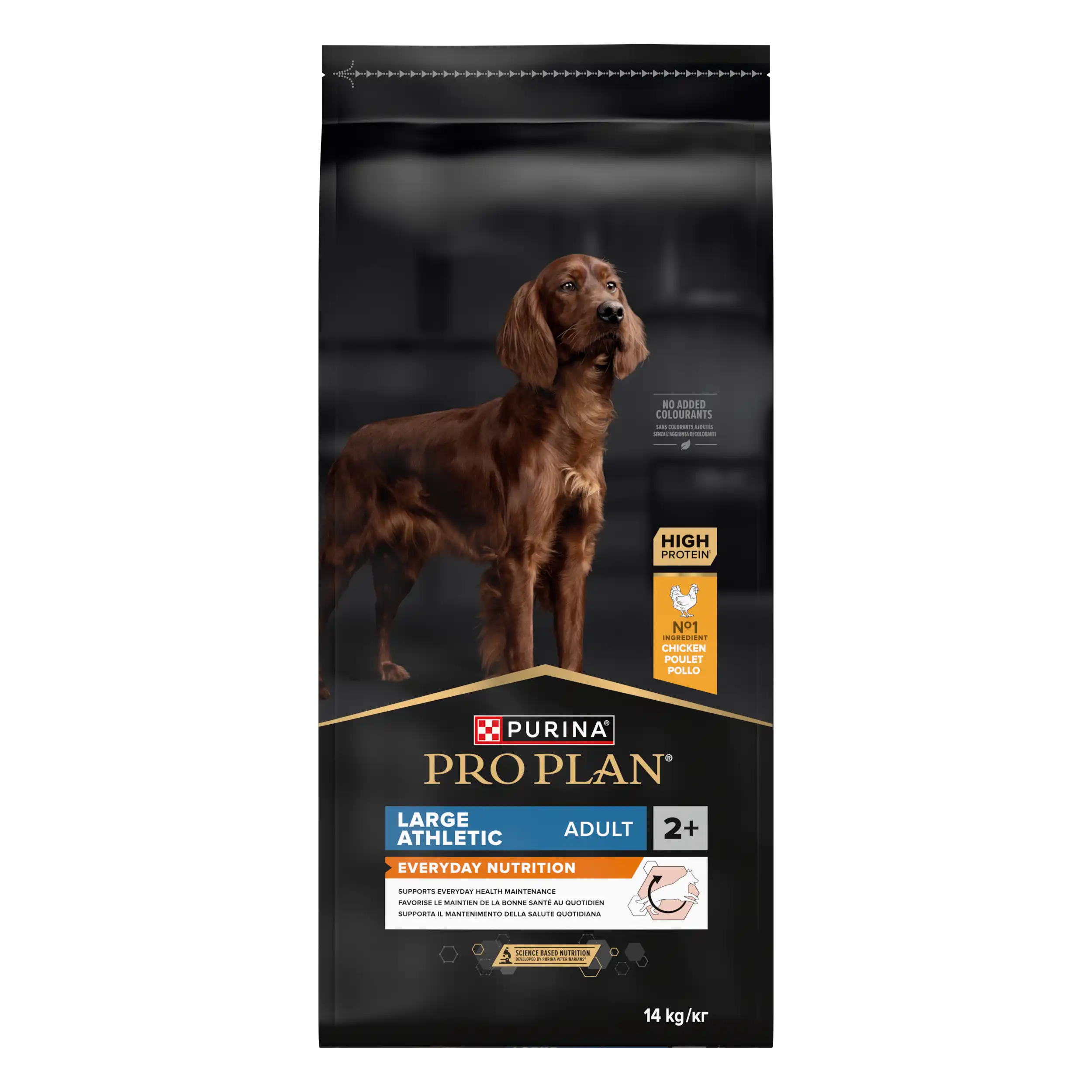 Purina Pro Plan Adult Everyday Nutrition Talie Mare Atletică Pui Câini 14kg