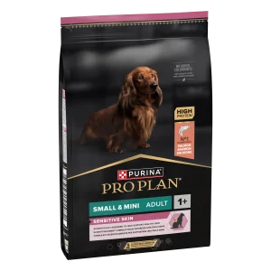 Purina Pro Plan Adult Sensitive Skin Talie Mică și Foarte Mică Somon Câini 7kg