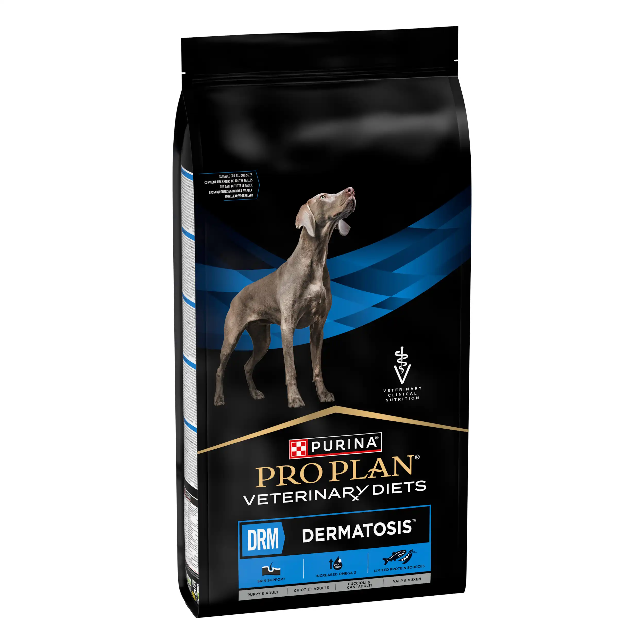 Purina Pro Plan Veterinary Diets DRM Dermatosis Câini 12kg