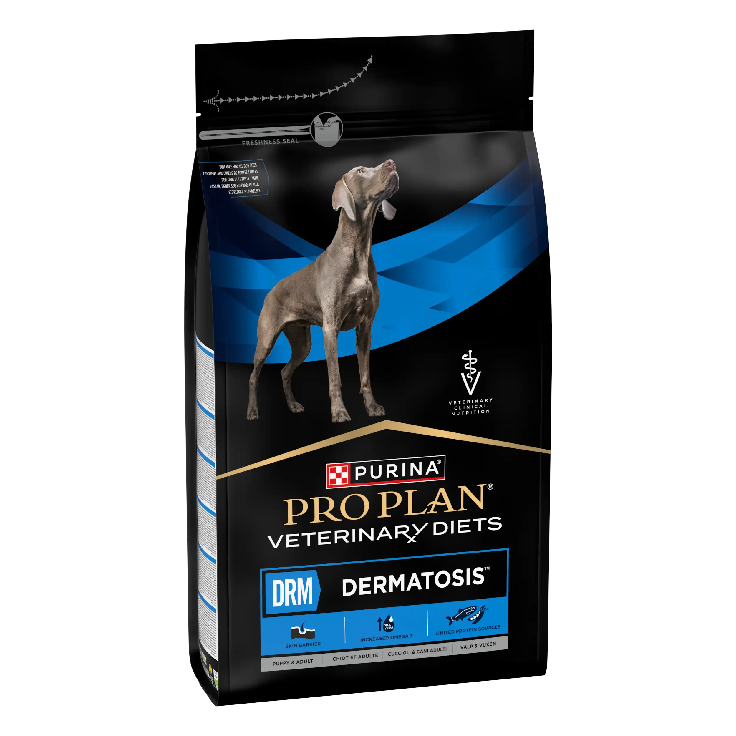 Purina Pro Plan Veterinary Diets DRM Dermatosis Câini 3kg