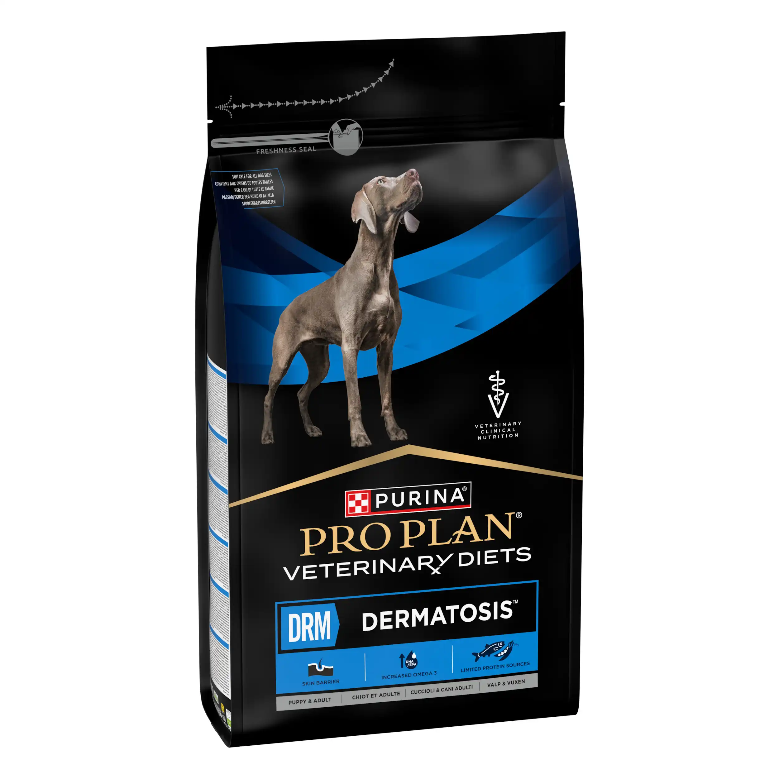 Purina Pro Plan Veterinary Diets DRM Dermatosis Câini 3kg