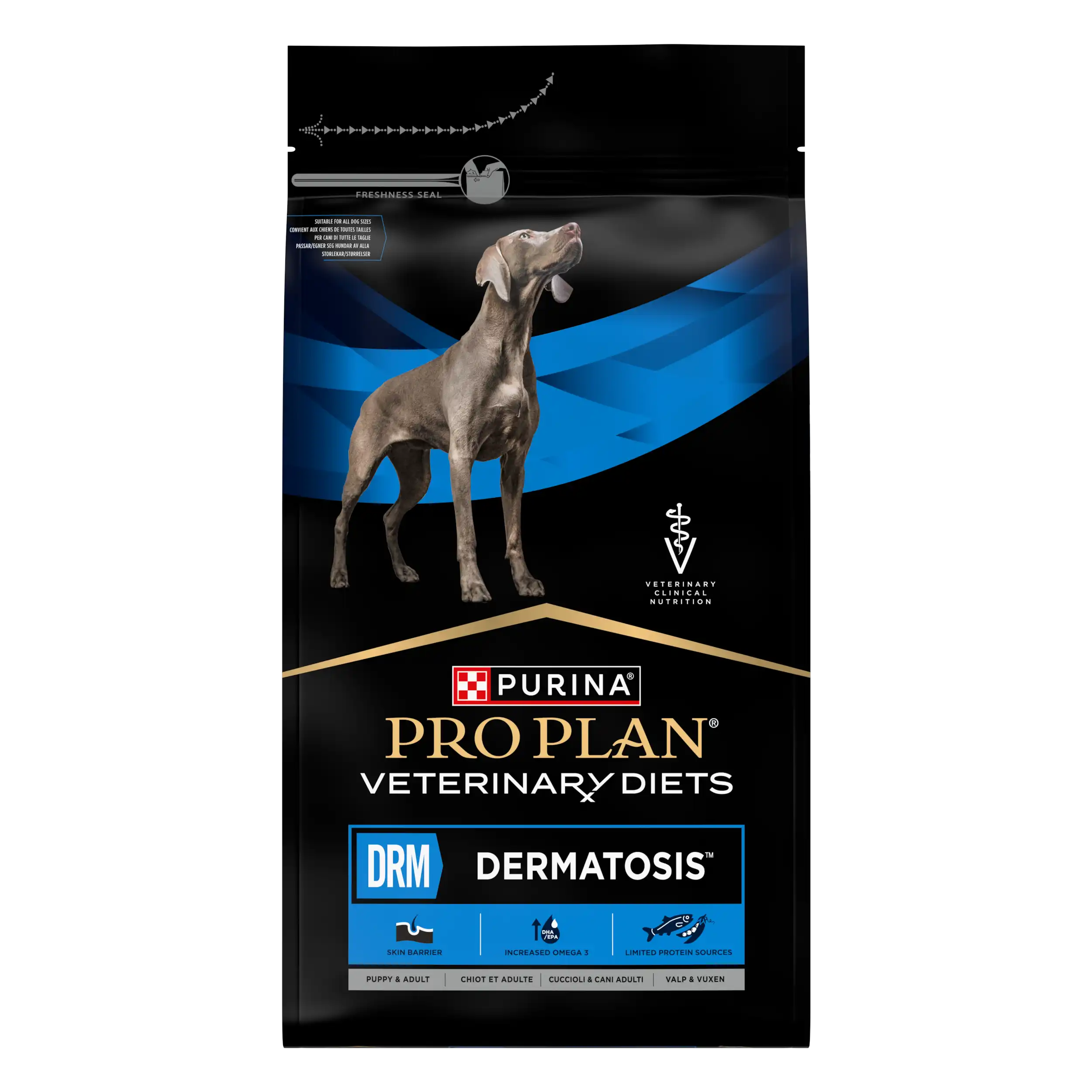 Purina Pro Plan Veterinary Diets DRM Dermatosis Câini 3kg