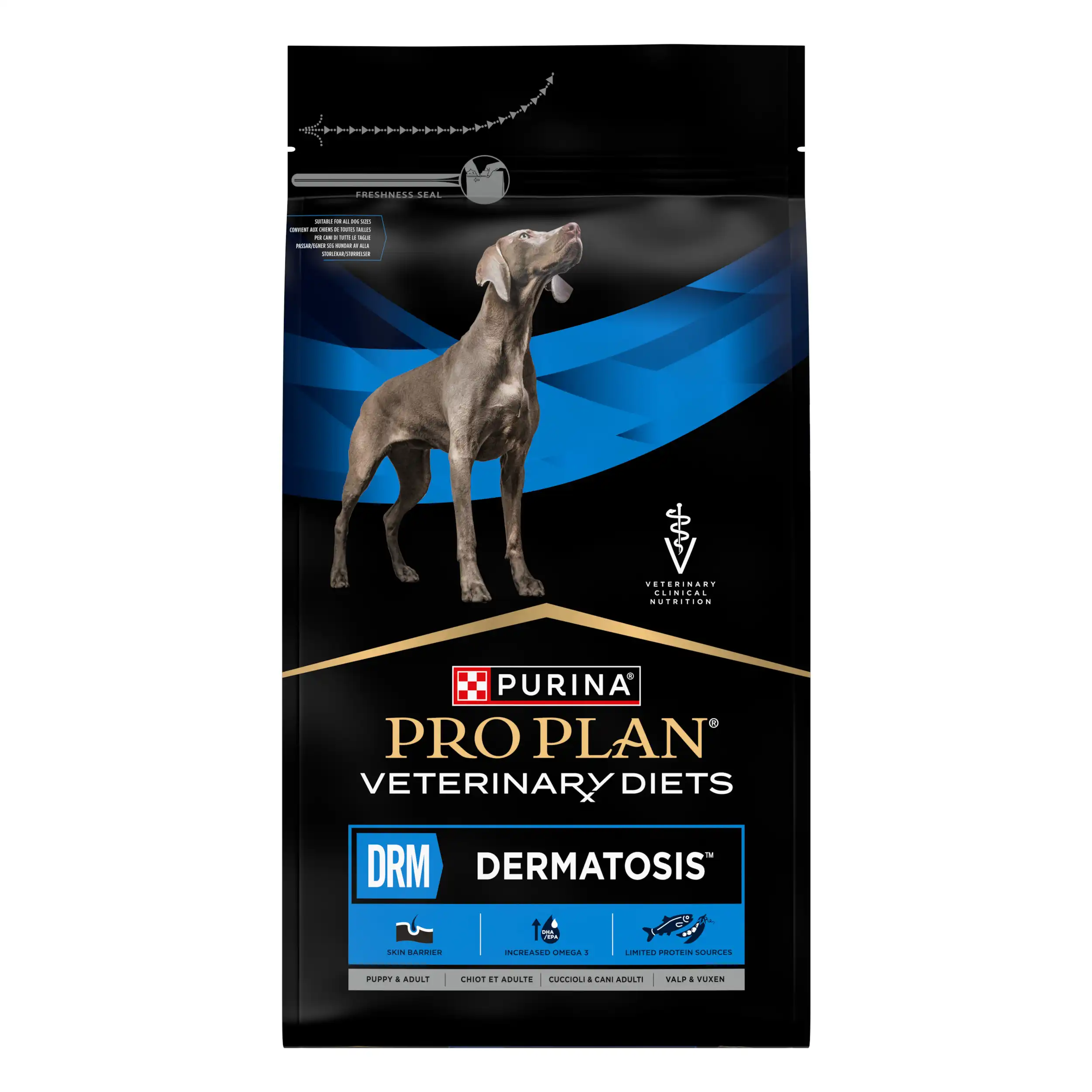Purina Pro Plan Veterinary Diets DRM Dermatosis Câini 3kg
