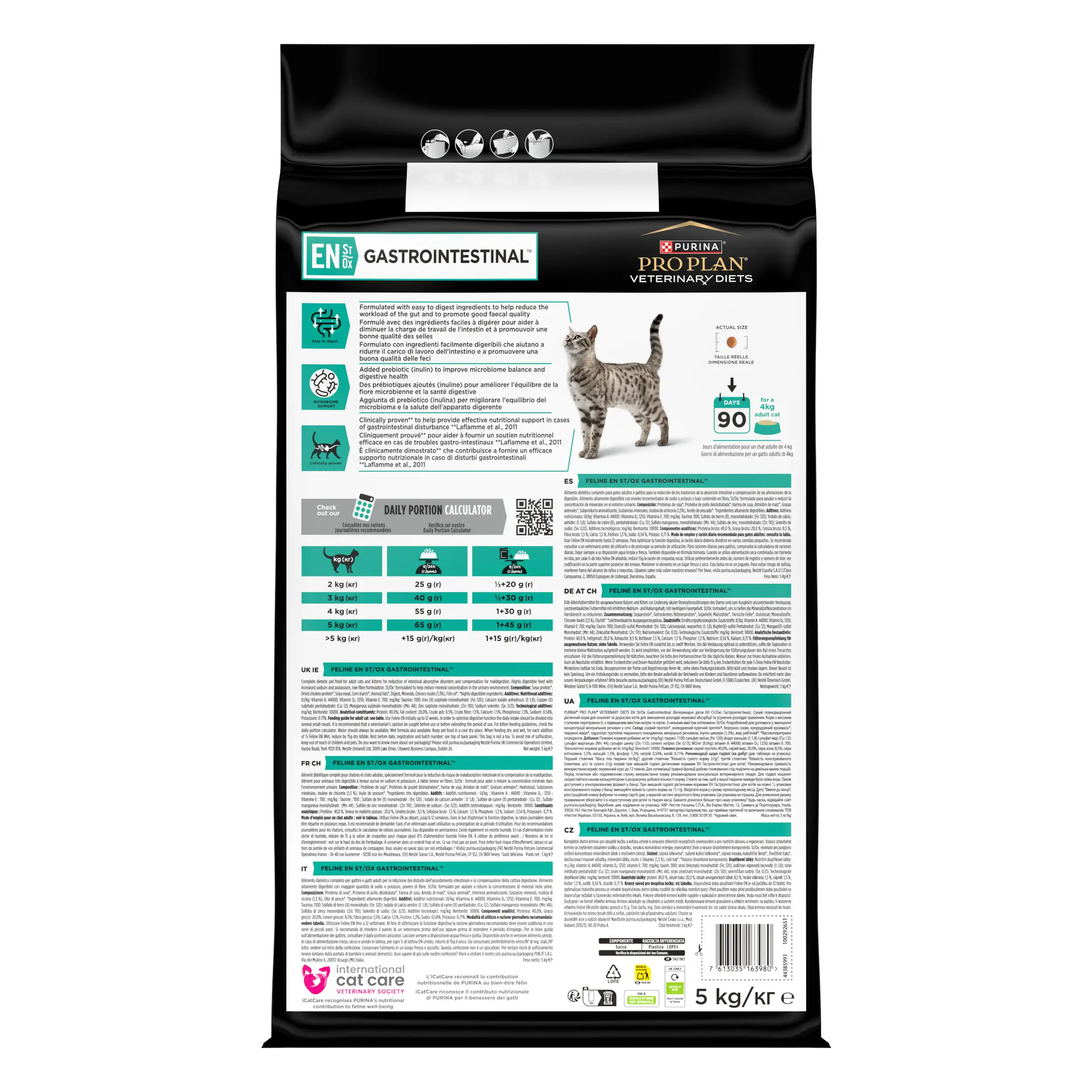 Purina Pro Plan Veterinary Diets EN Gastrointestinal Pisici 5kg
