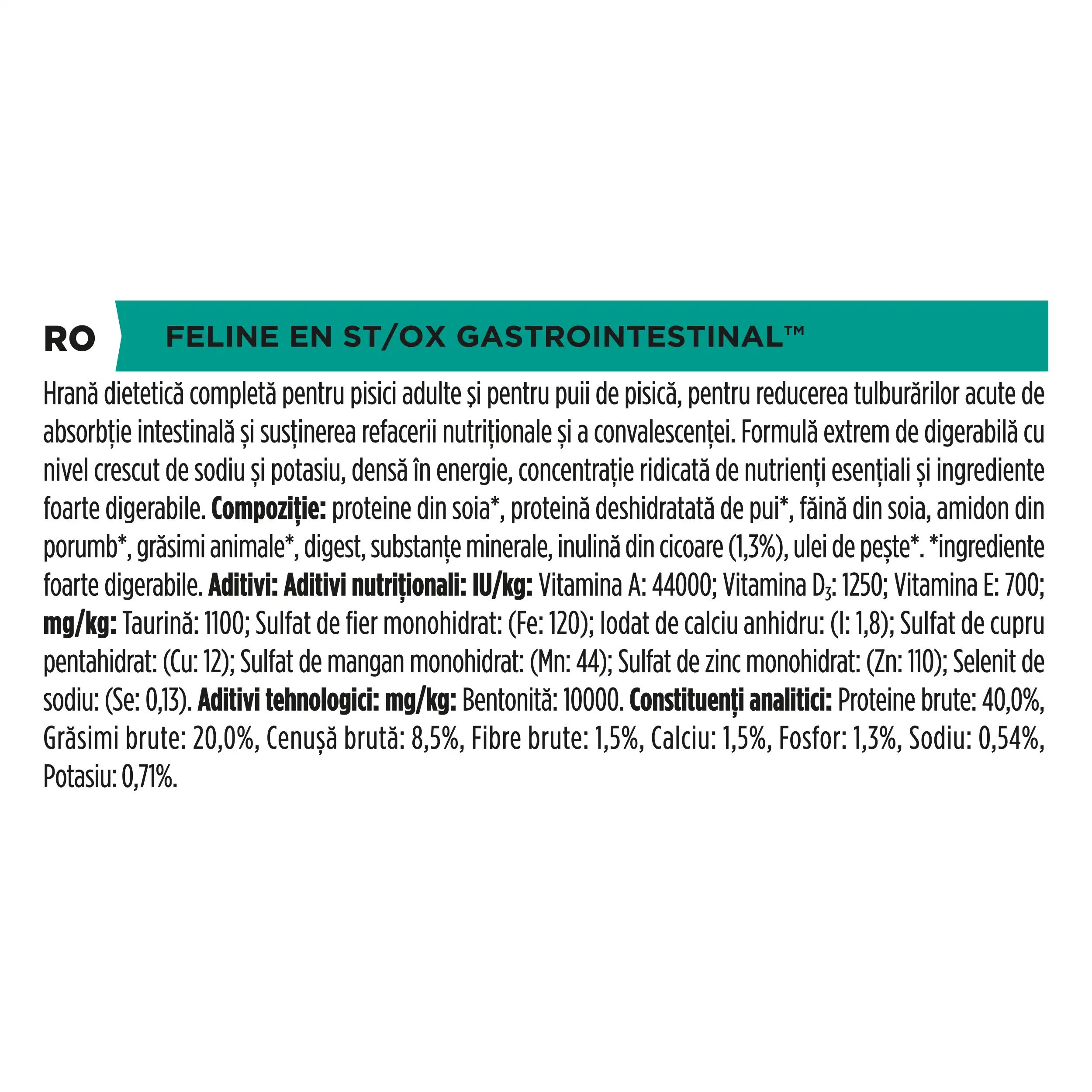 Purina Pro Plan Veterinary Diets EN Gastrointestinal Pisici 5kg