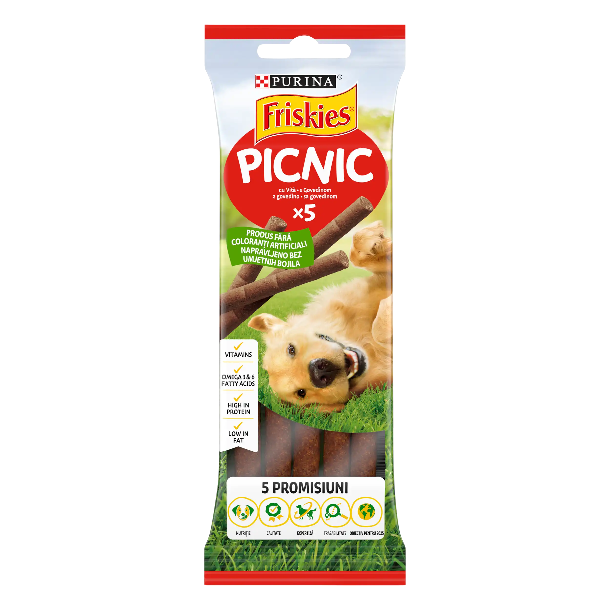 Purina Friskies Picnic cu Vită Câini 42g