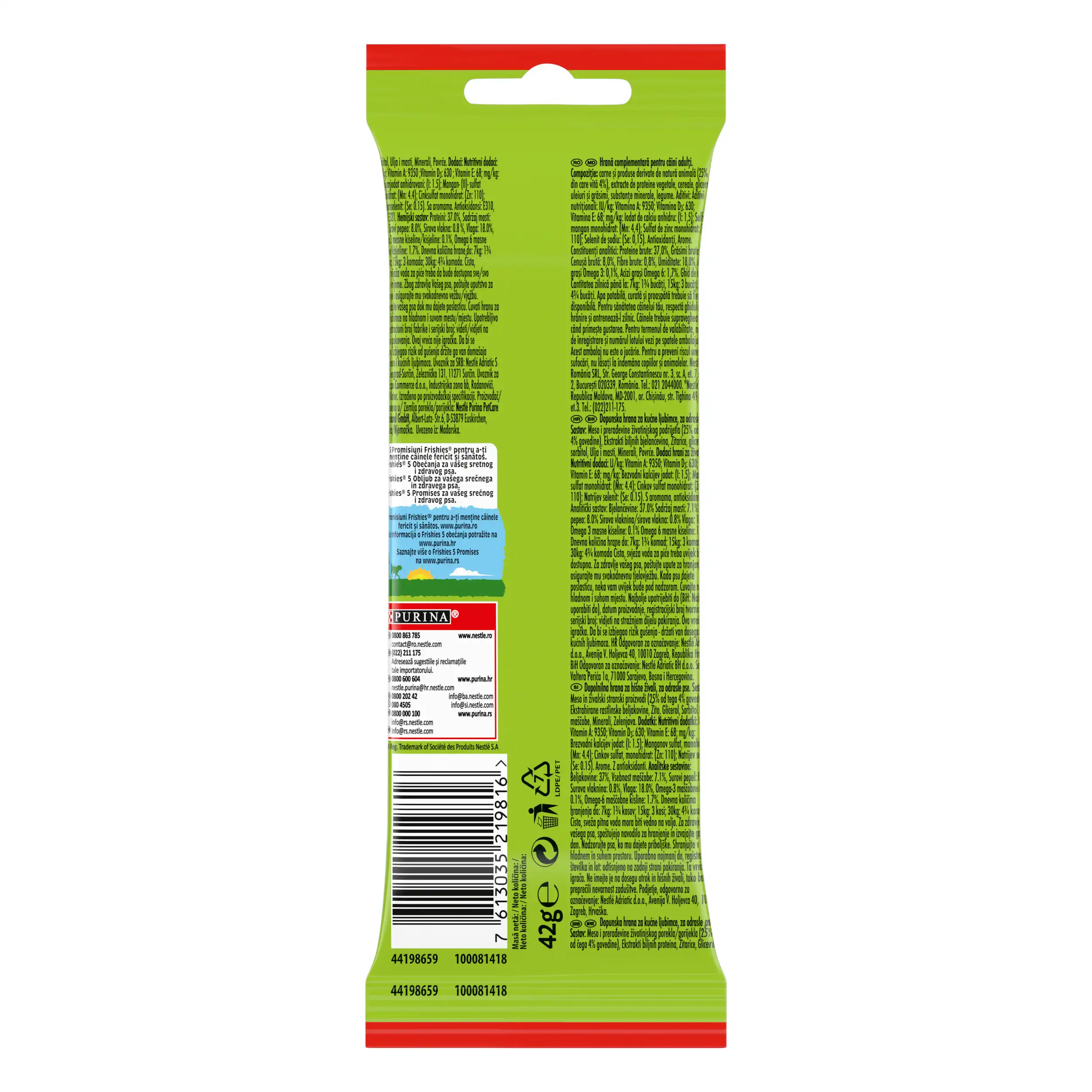 Purina Friskies Picnic cu Vită Câini 42g