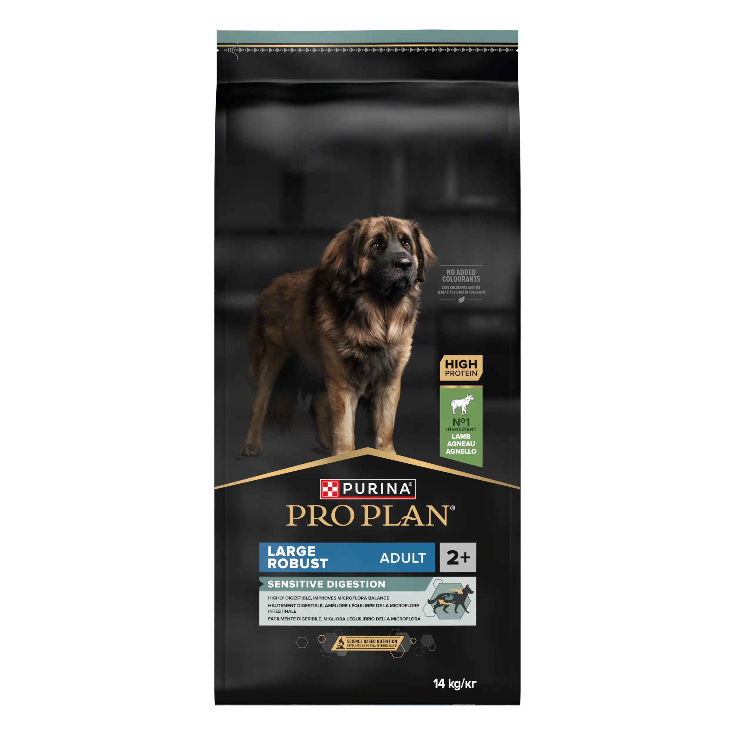 Purina Pro Plan Adult Sensitive Digestion Talie Mare Robustă Miel Câini 14kg