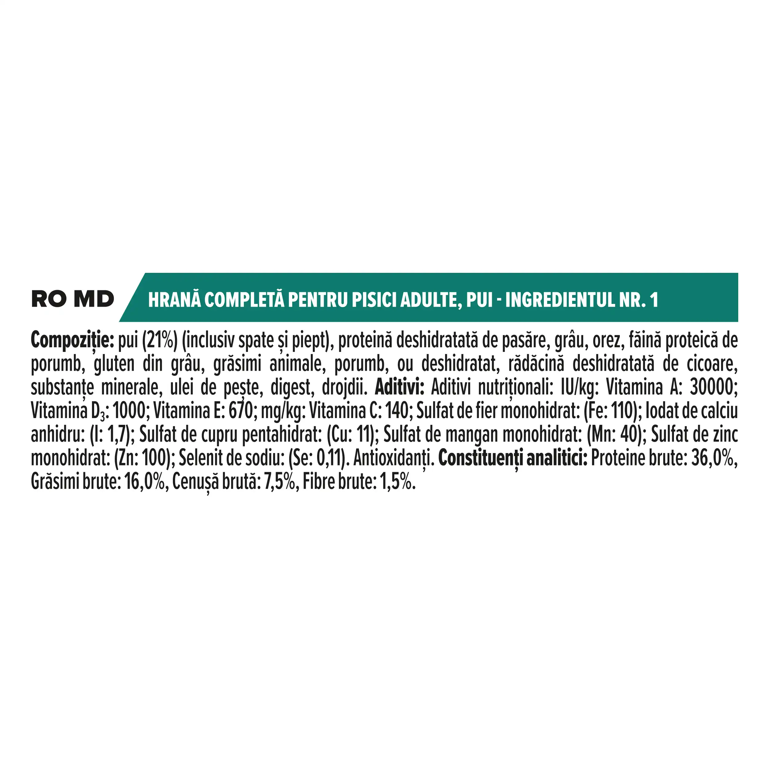 Purina Pro Plan Adult 1+ Renal Plus Pui Pisici 1.5kg