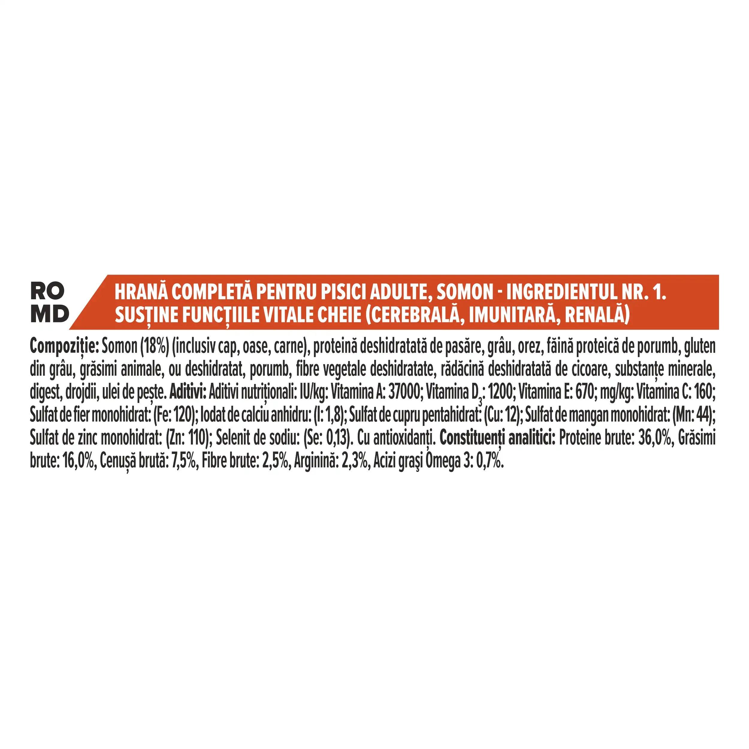 Purina Pro Plan Adult 1+ Vital Functions Somon Pisici 1.5kg